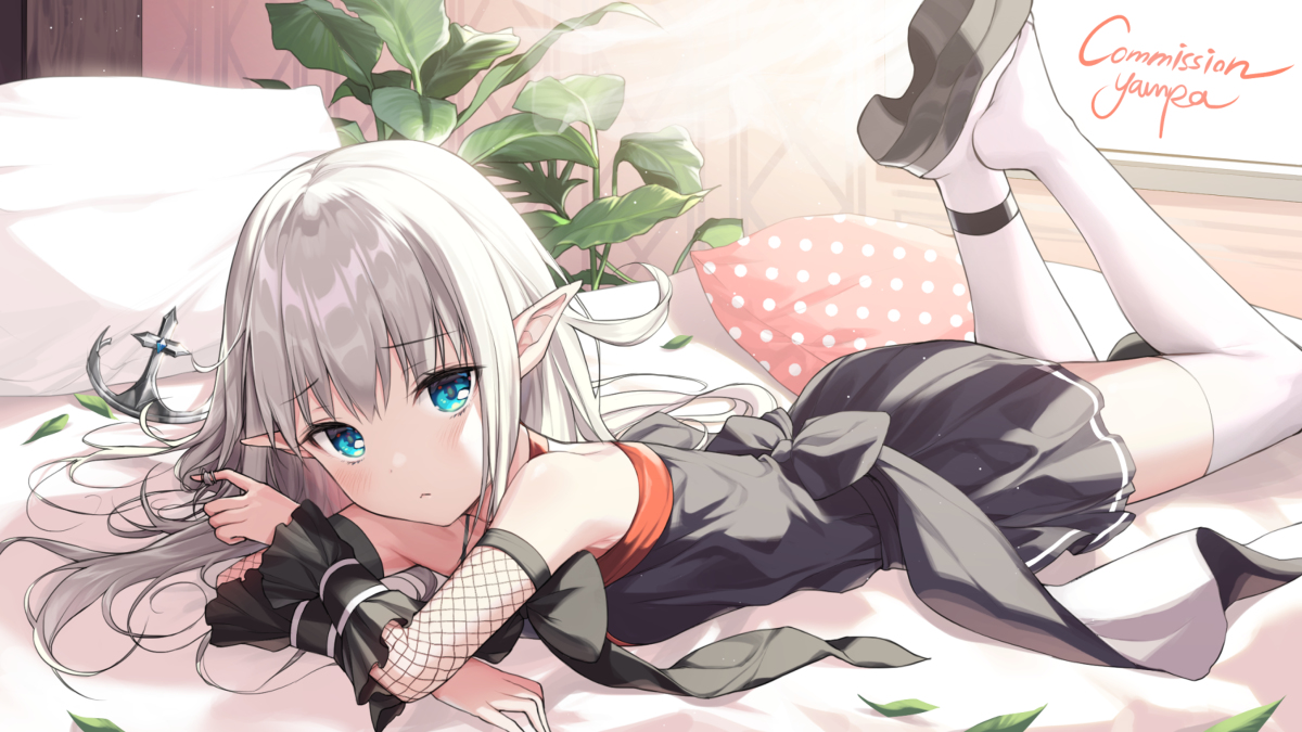 This is a pixiv picture whose title is CM.