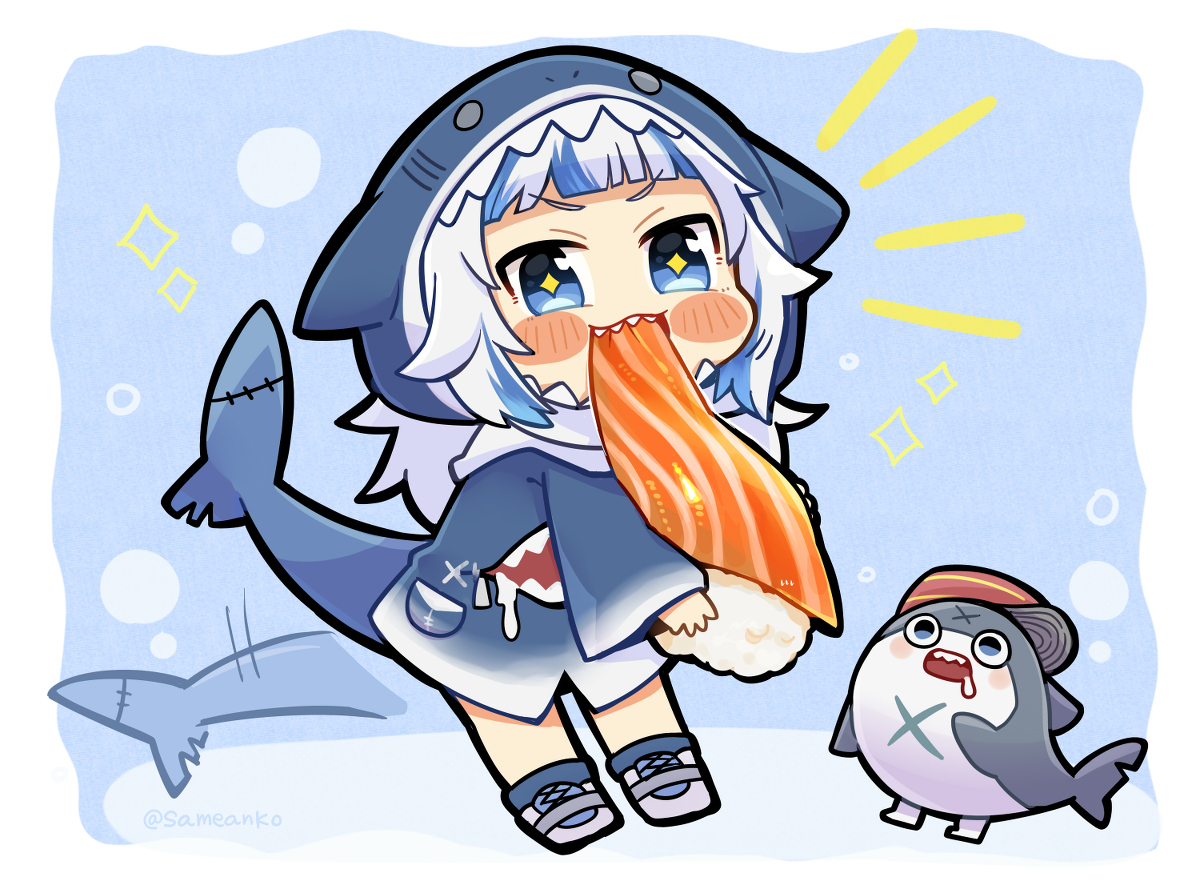 This is a pixiv picture whose title is shaaaaaaark!!!!.