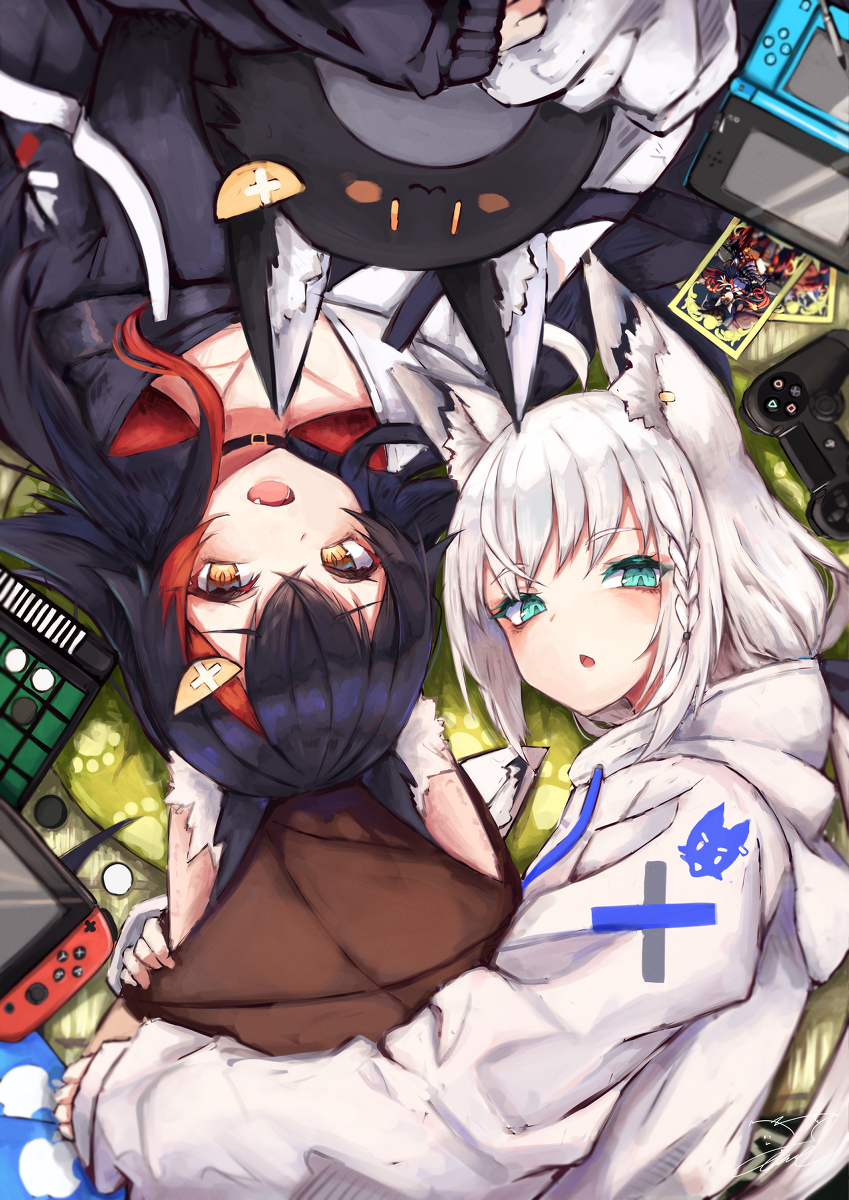 This is a pixiv picture whose title is フブミオ.