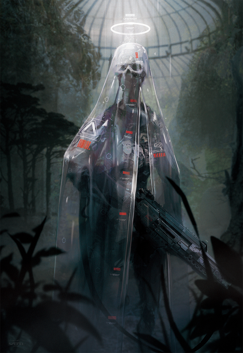 This is a pixiv picture whose title is terror.