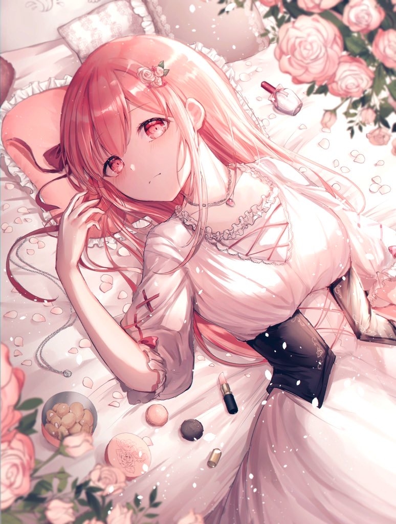 This is a pixiv picture whose title is PINKROSE🎀.