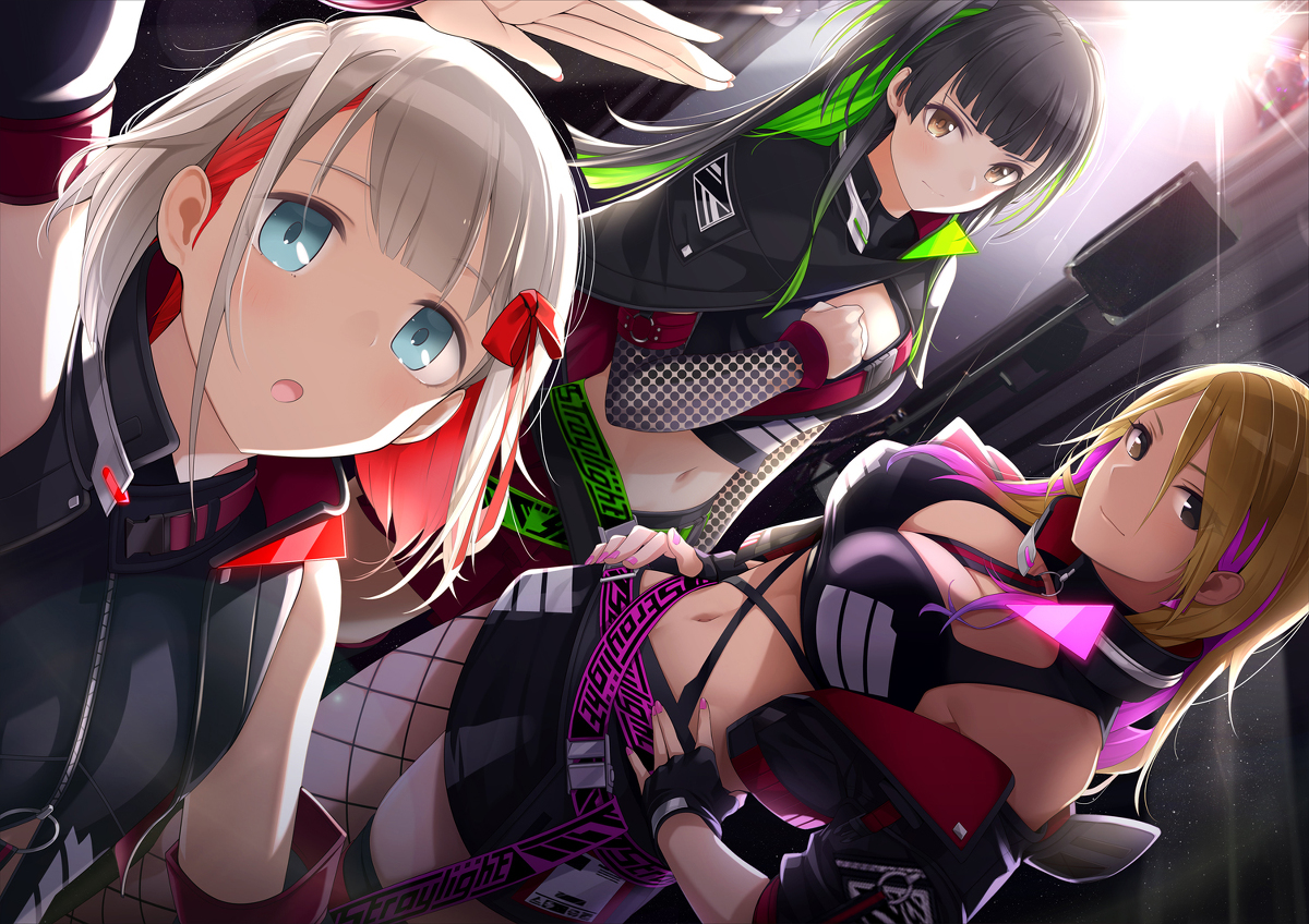 This is a pixiv picture whose title is ストレイライト.