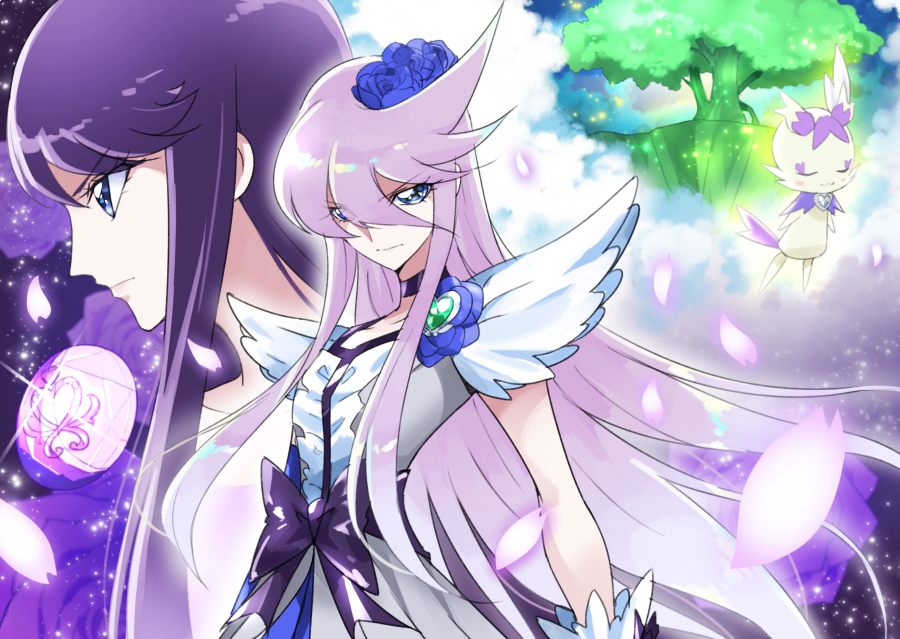 This is a pixiv picture whose title is キュアムーンライト復活記念日10周年！.