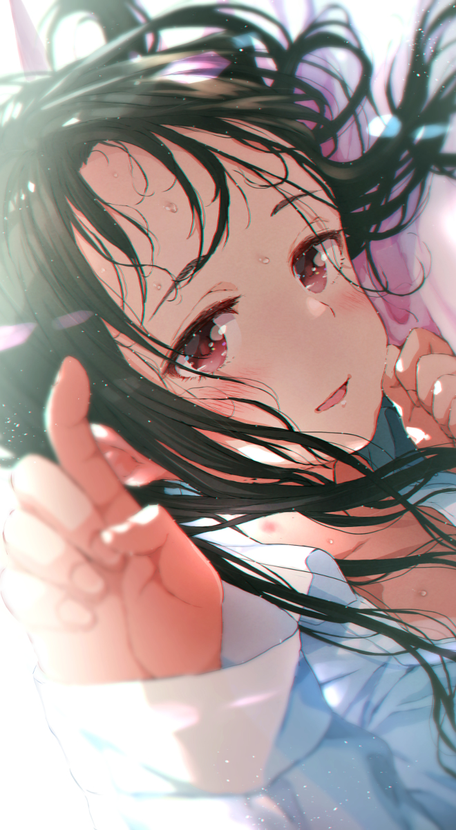 This is a pixiv picture whose title is おはよ…♪.