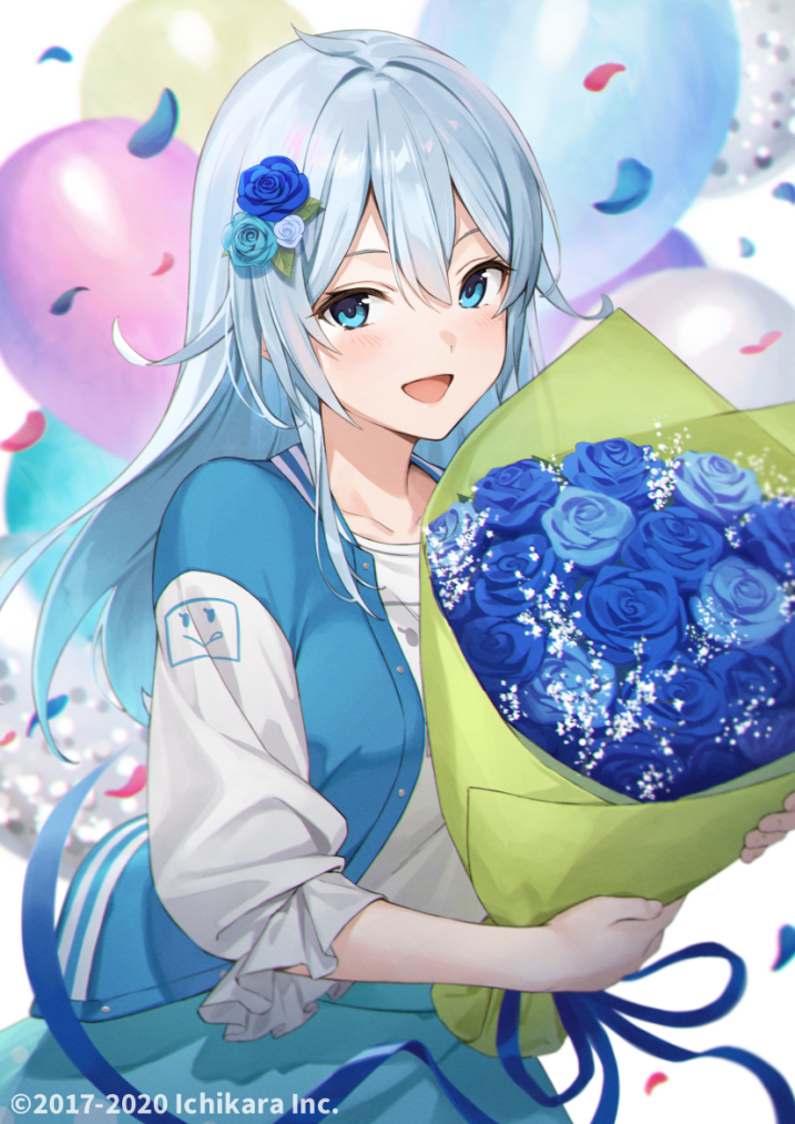 This is a pixiv picture whose title is 🎂🎉.
