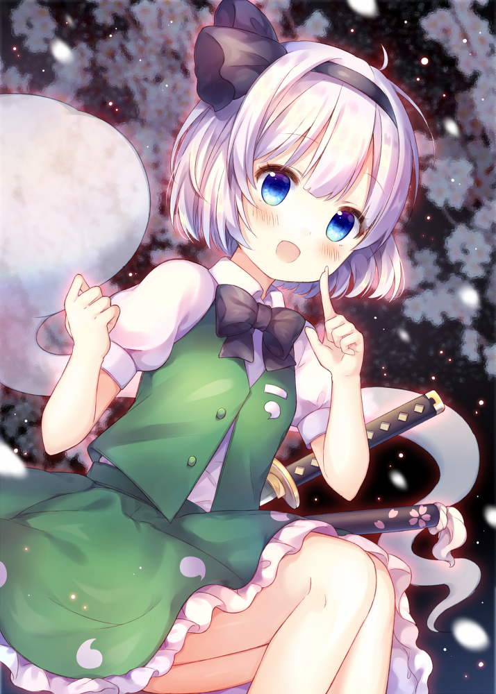 This is a pixiv picture whose title is 妖夢ちゃん.