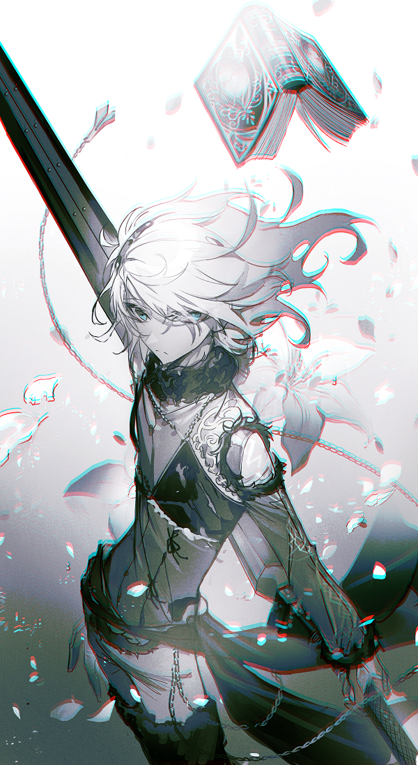 This is a pixiv picture whose title is NieR Replicant.