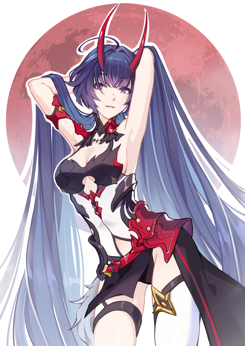 This is a pixiv picture whose title is HoT雷之律者.