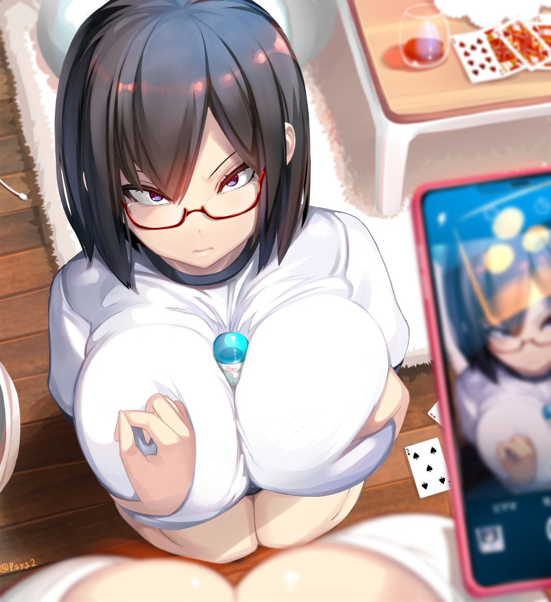 This is a pixiv picture whose title is 罰ゲーム.