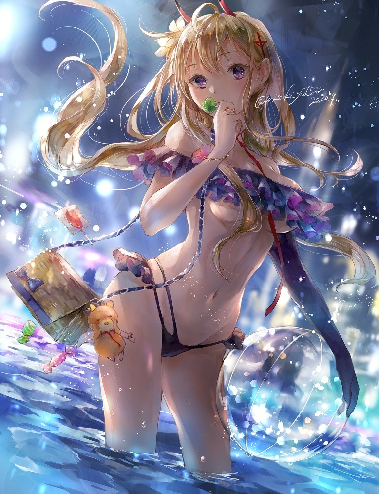 This is a pixiv picture whose title is 無題.