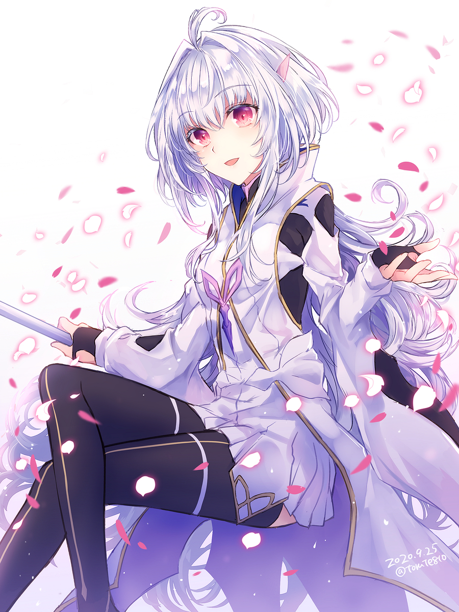 This is a pixiv picture whose title is 花の魔術師(Prototype).