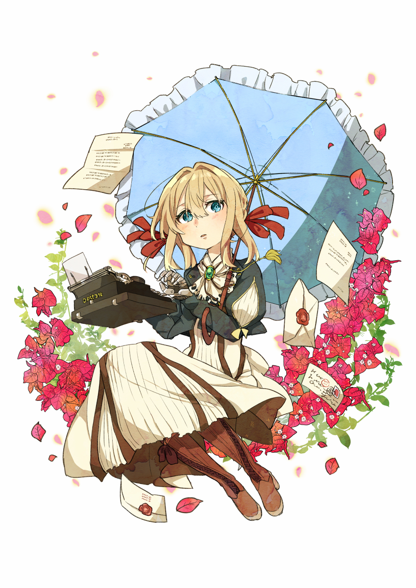 This is a pixiv picture whose title is ヴァイオレット・エヴァーガーデン.
