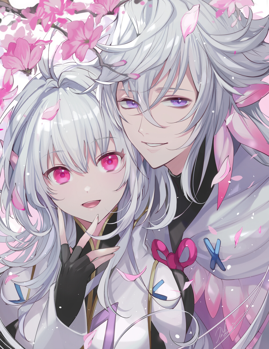 This is a pixiv picture whose title is Wマーリン.