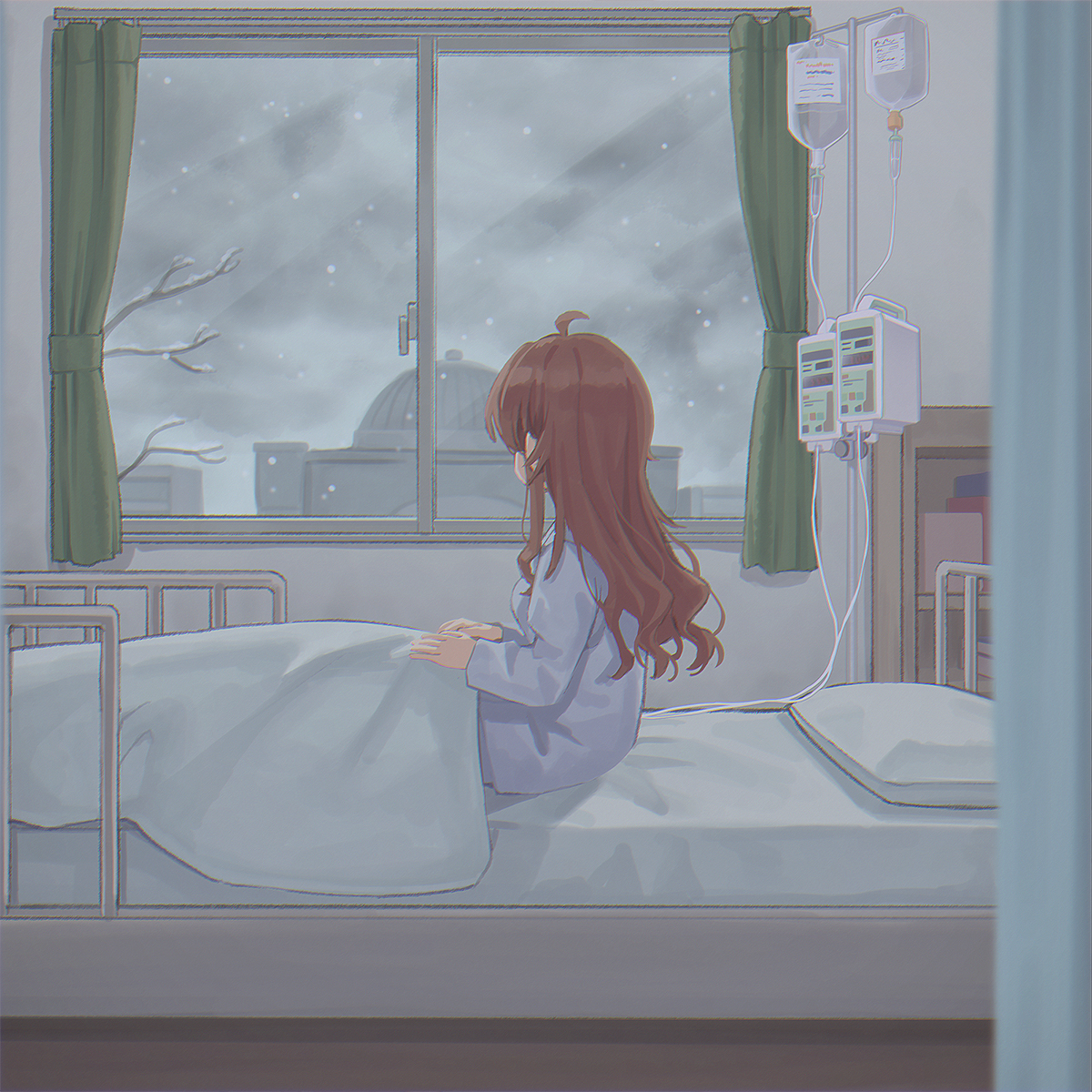 This is a pixiv picture whose title is 吉田優子.