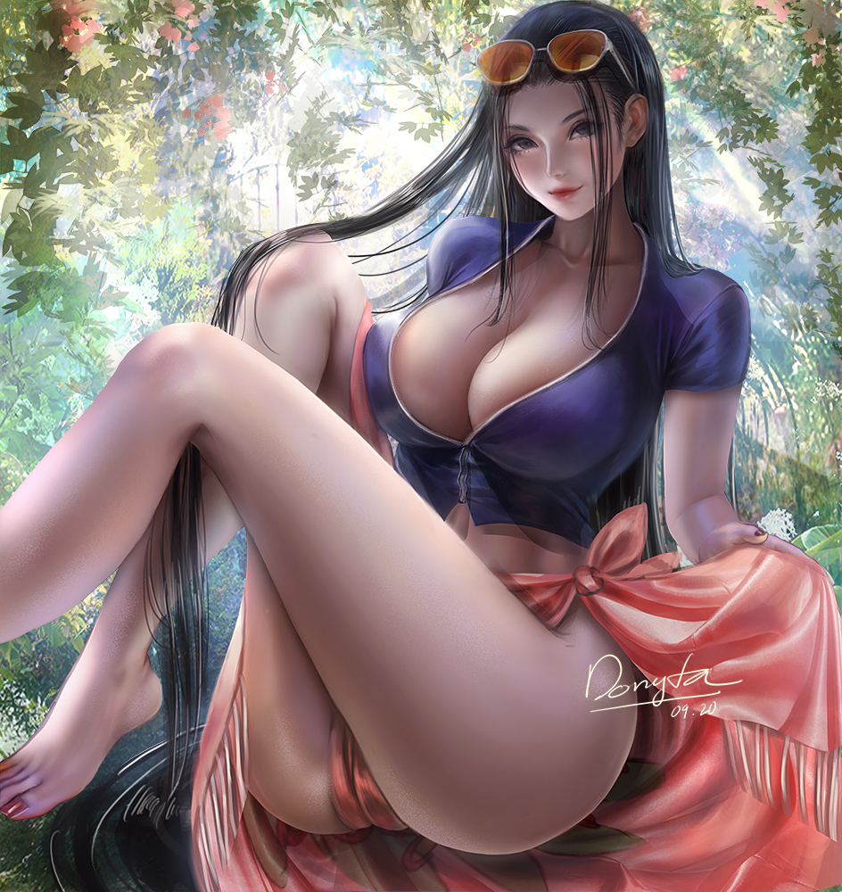 This is a pixiv picture whose title is [One piece] Nico Robin.