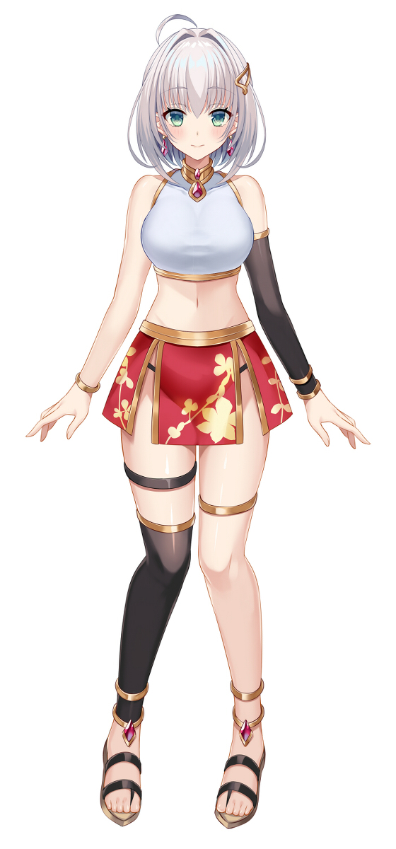 This is a pixiv picture whose title is [Vtuberデザイン] 華月みくる.