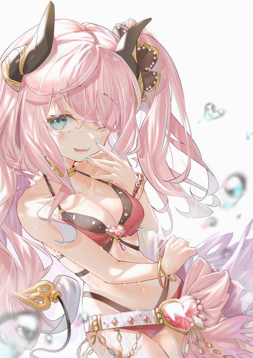 This is a pixiv picture whose title is 水着スズナ.