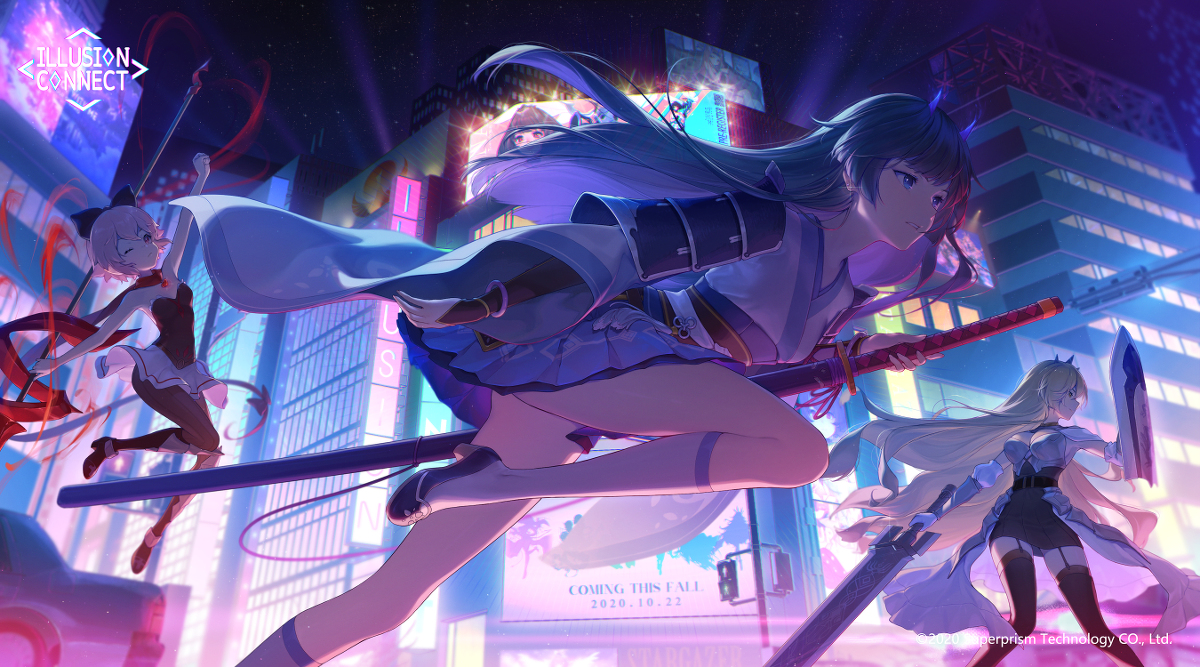 This is a pixiv picture whose title is Illusion Connect EN 2020.