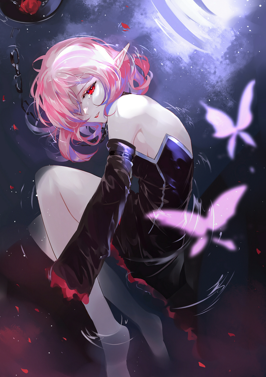 This is a pixiv picture whose title is 夢.