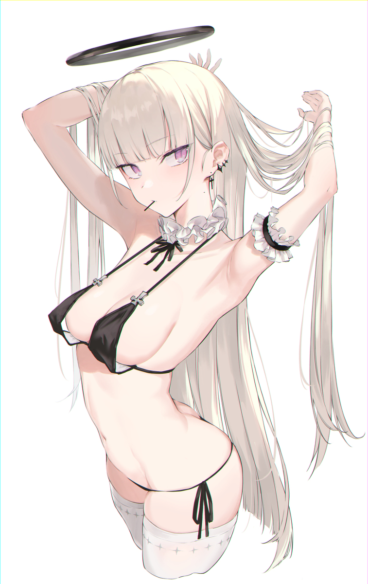This is a pixiv picture whose title is 👼.