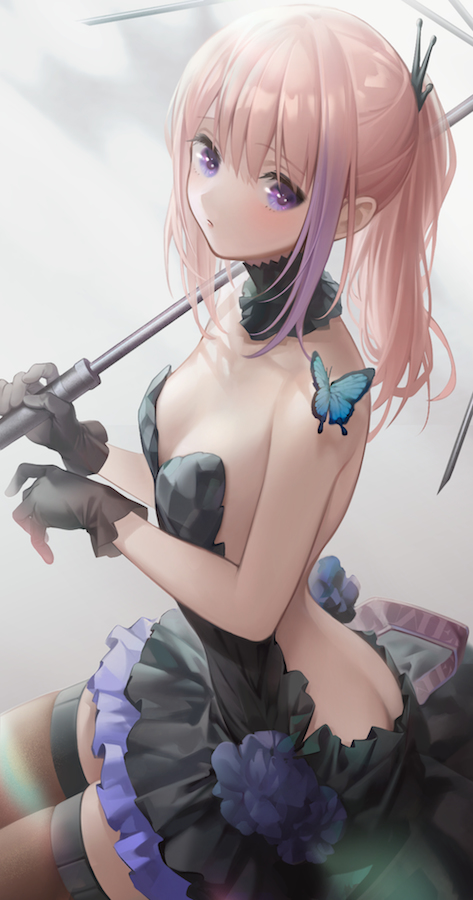 This is a pixiv picture whose title is AR-15.