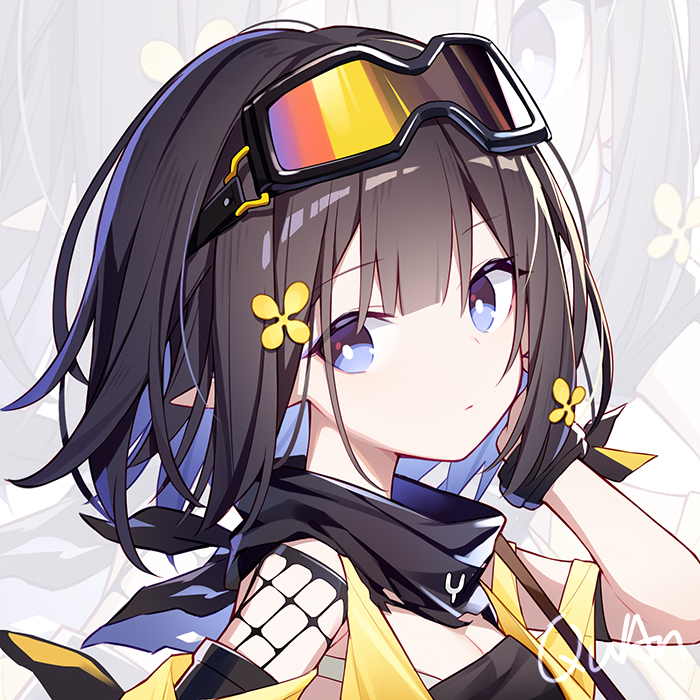 This is a pixiv picture whose title is 明日方舟头像7.