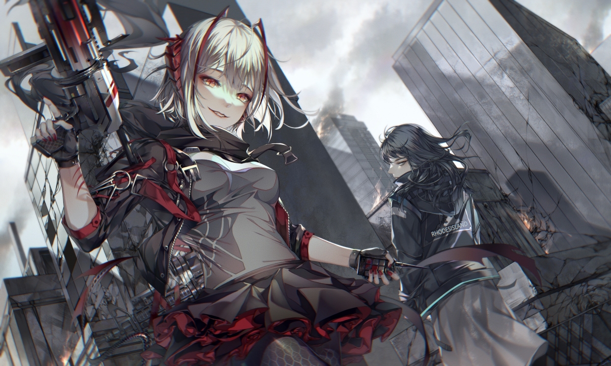 This is a pixiv picture whose title is W.