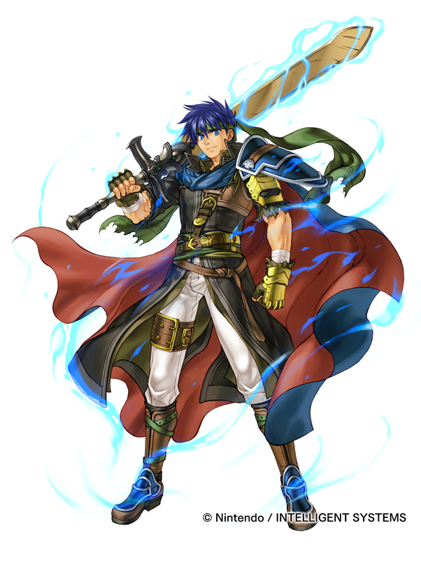 This is a pixiv picture whose title is ファイアーエムブレムサイファ / 蒼炎と神剣の英傑 アイク.