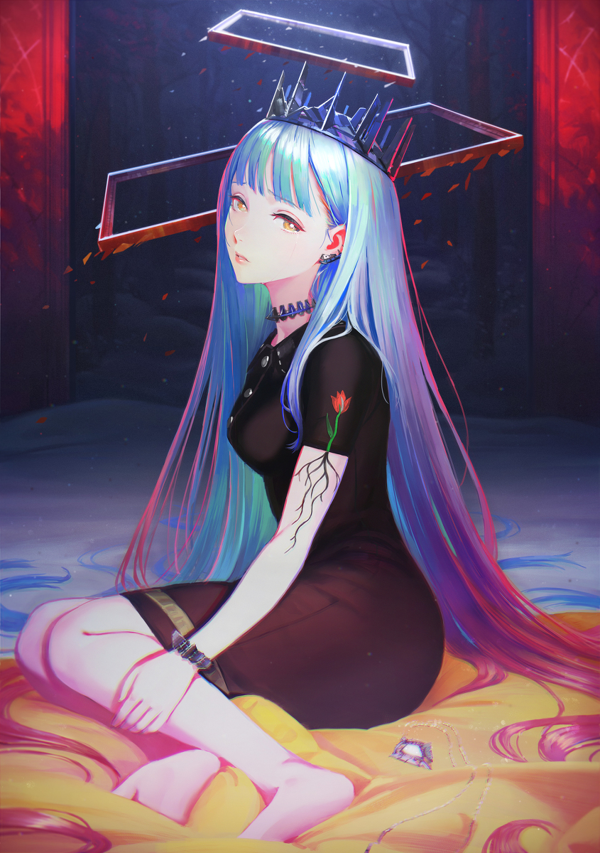 This is a pixiv picture whose title is Melancholy Descriptions.