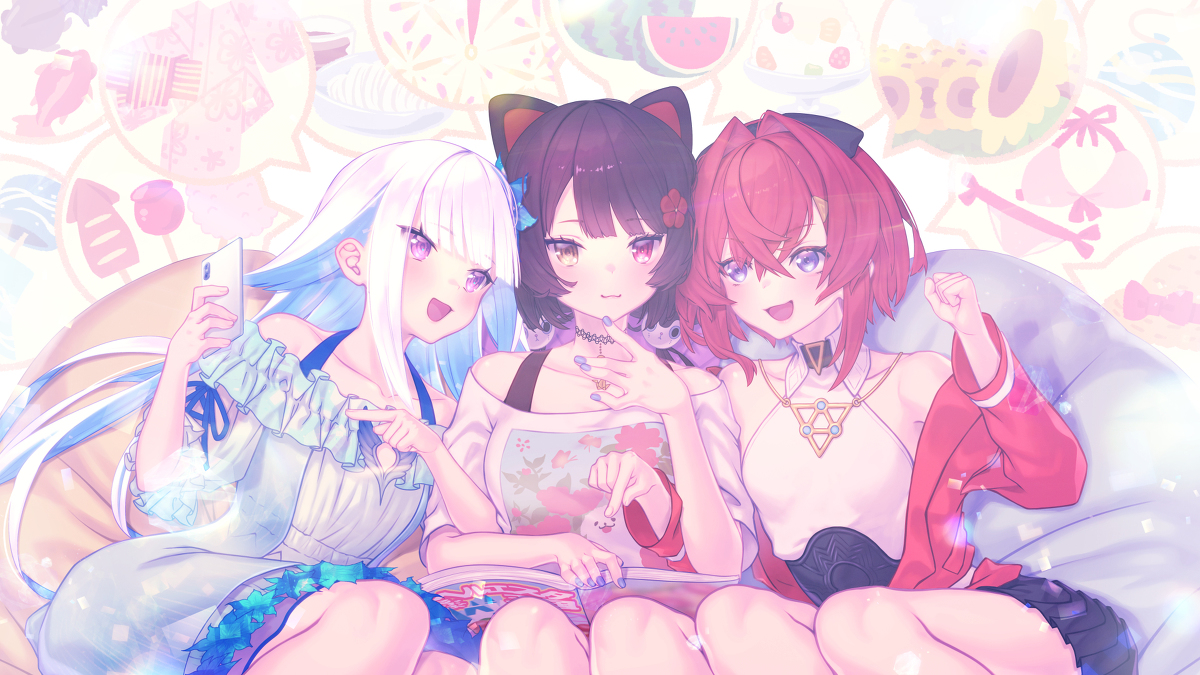 This is a pixiv picture whose title is ね、次はなにしよっか！.