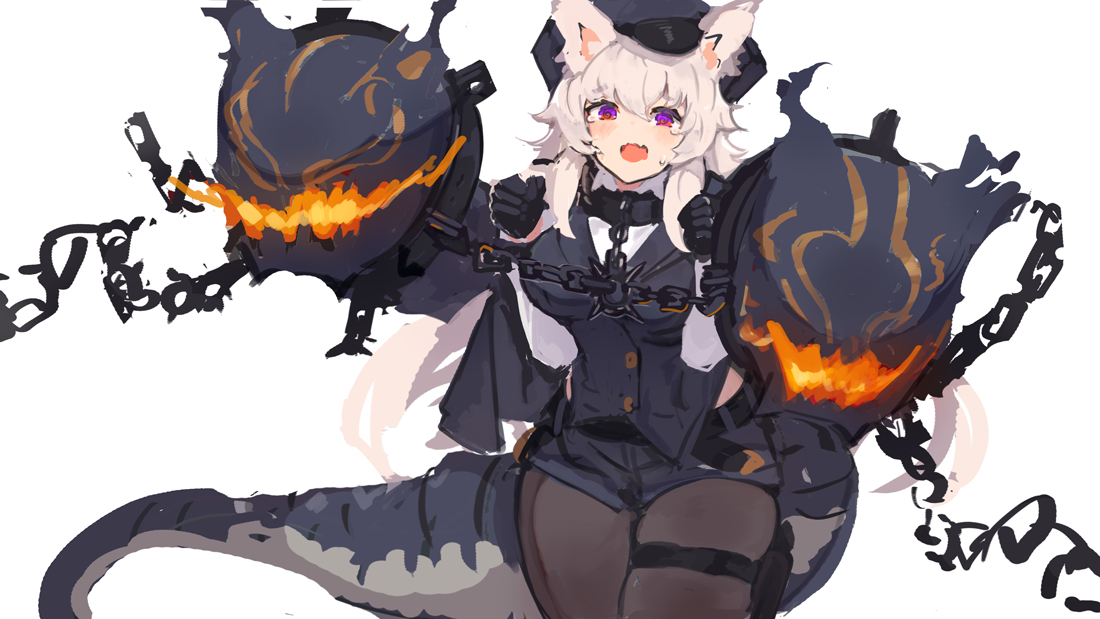 This is a pixiv picture whose title is モン娘.