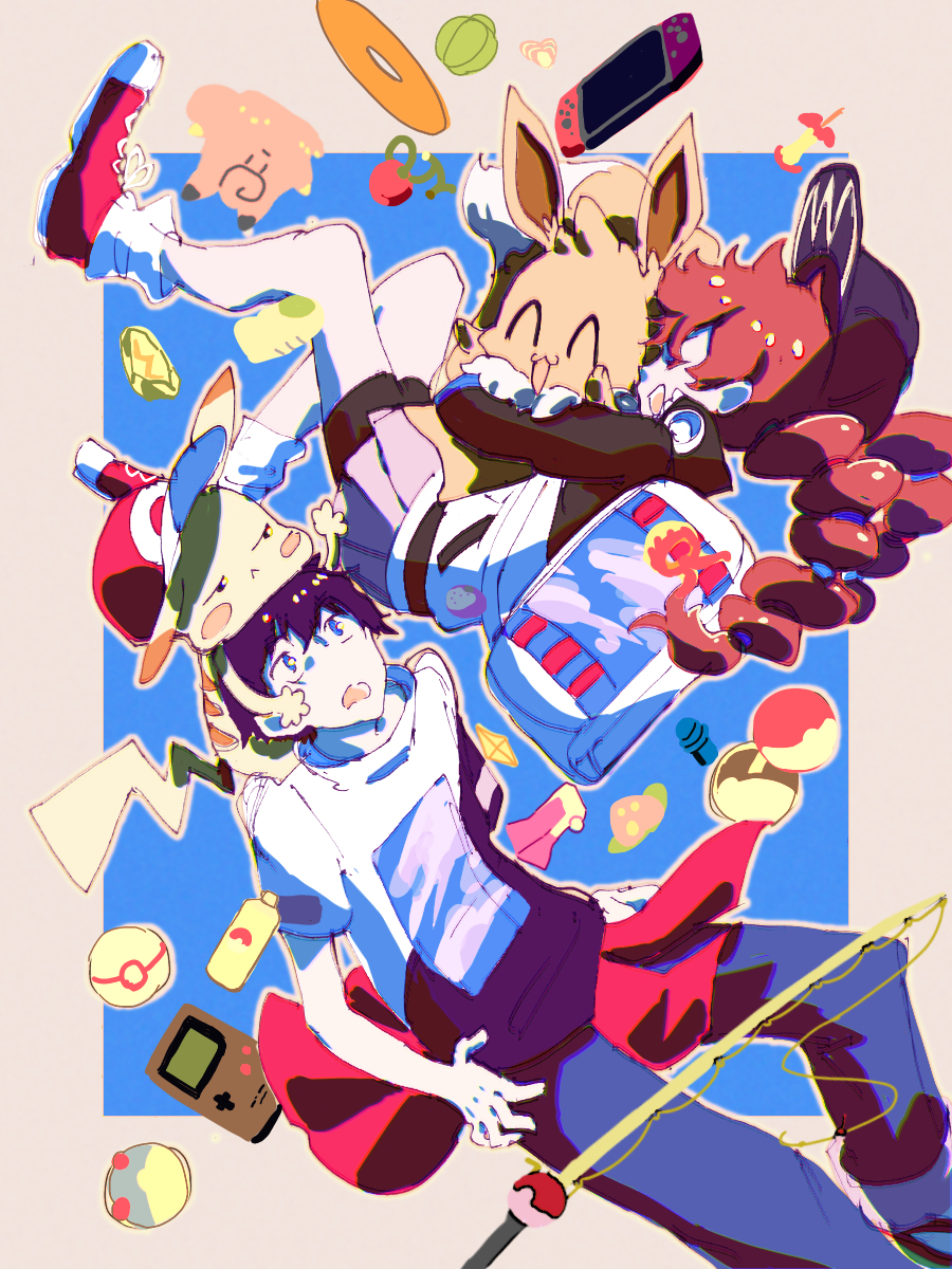 This is a pixiv picture whose title is ポケモンMV.