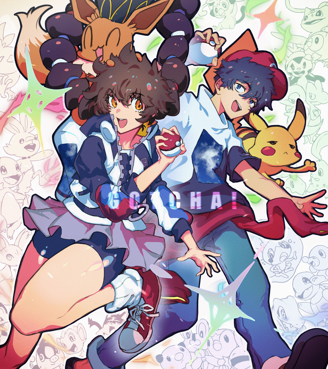 This is a pixiv picture whose title is GOTCHA!.