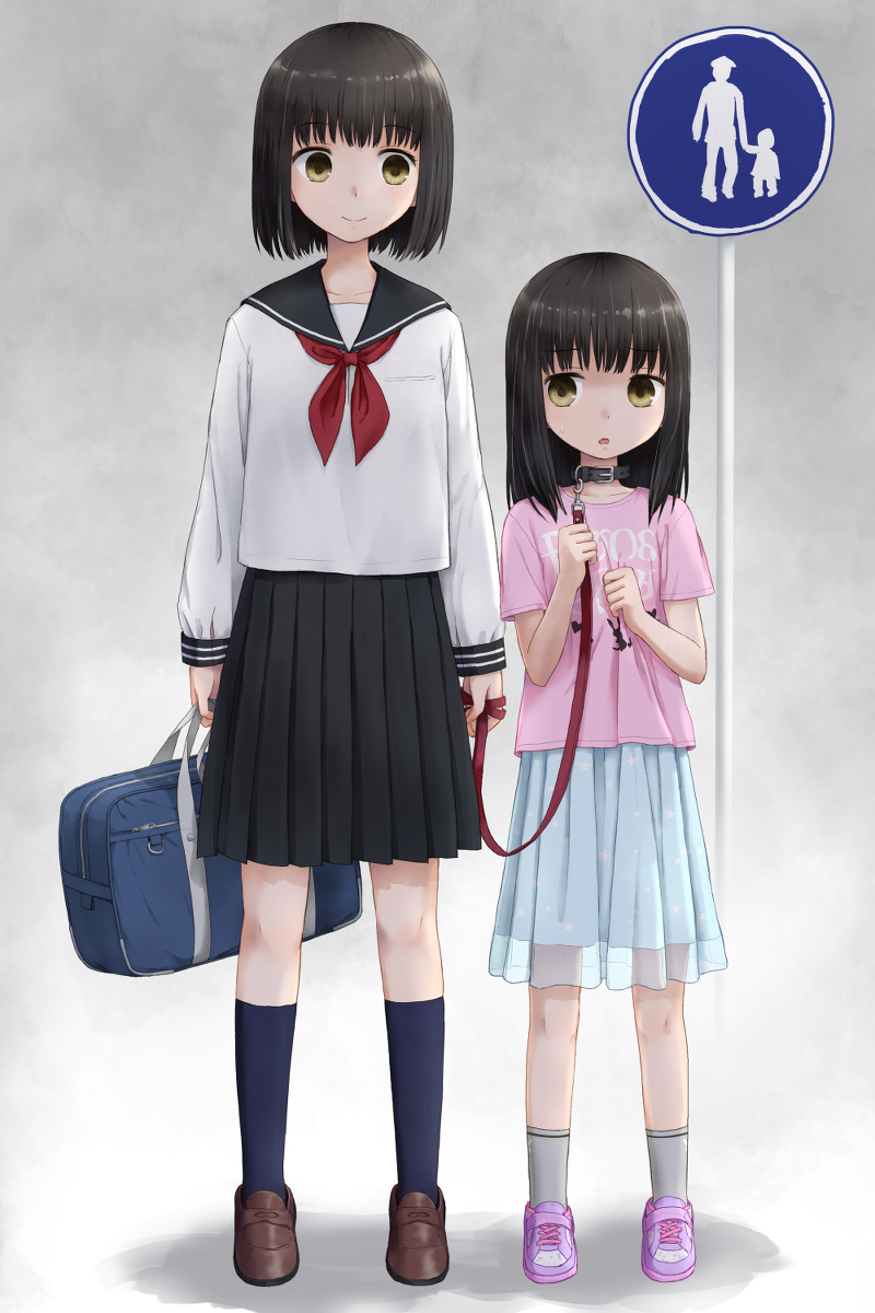 This is a pixiv picture whose title is 創作系つめ.