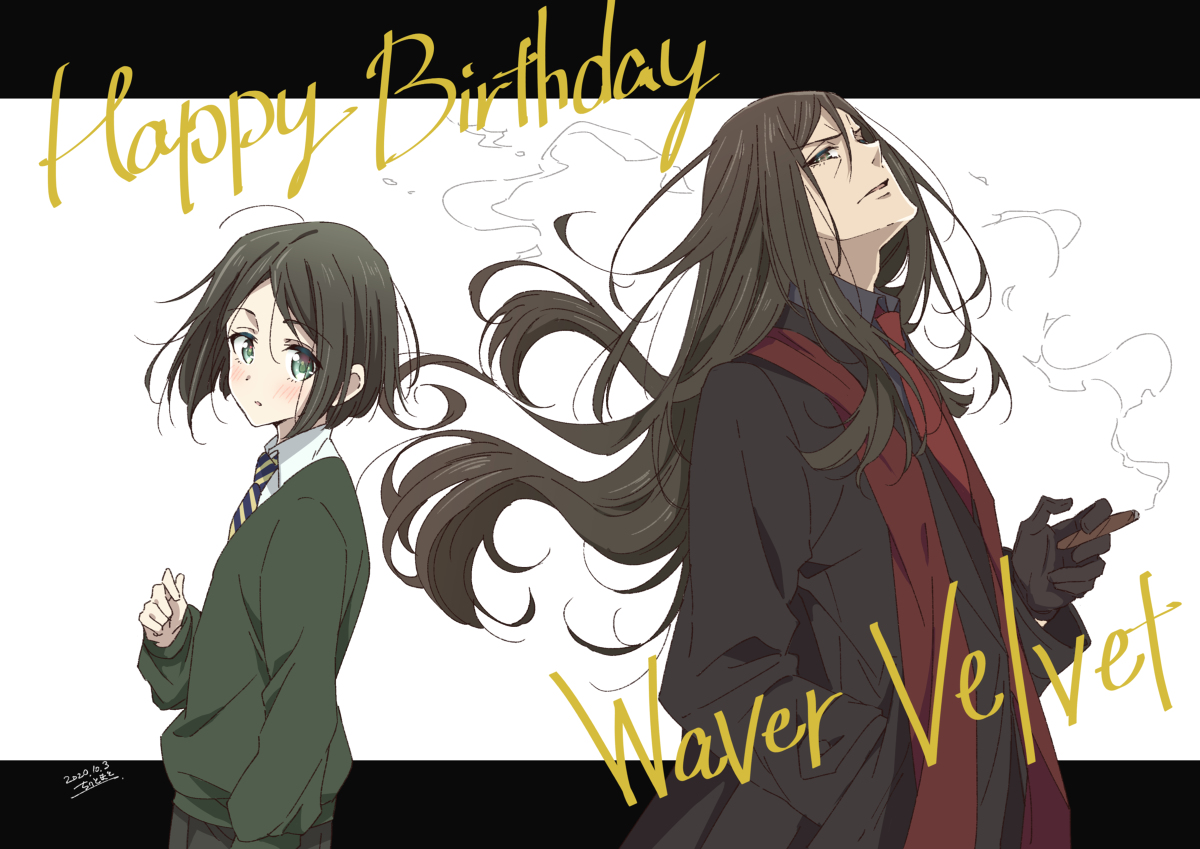 This is a pixiv picture whose title is 🎂.