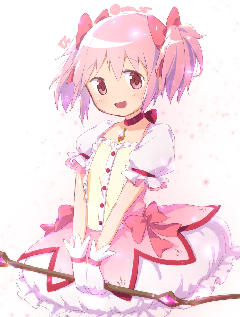 This is a pixiv picture whose title is 鹿目まどか🌸.