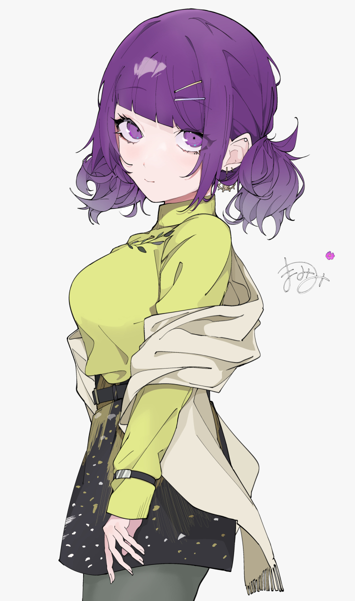 This is a pixiv picture whose title is 田中摩美々.