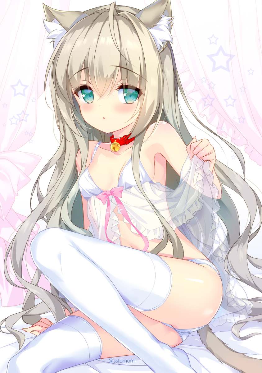 This is a pixiv picture whose title is すけすけネグリジェ.