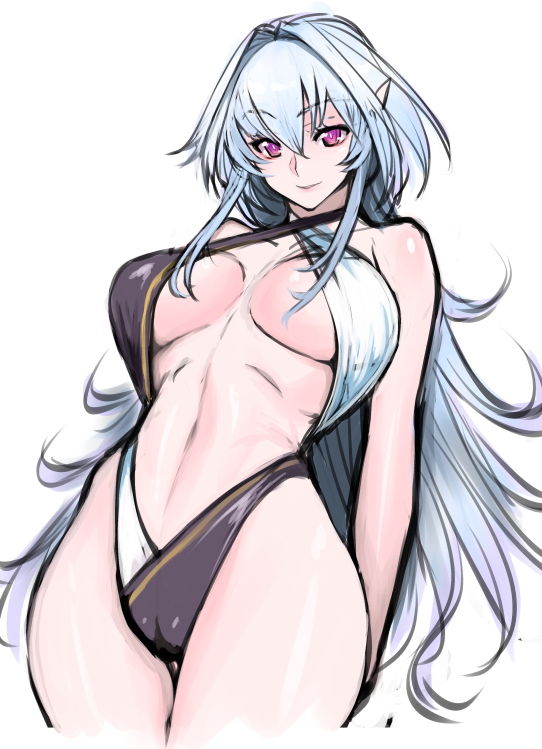 This is a pixiv picture whose title is 一日一ビキニ.