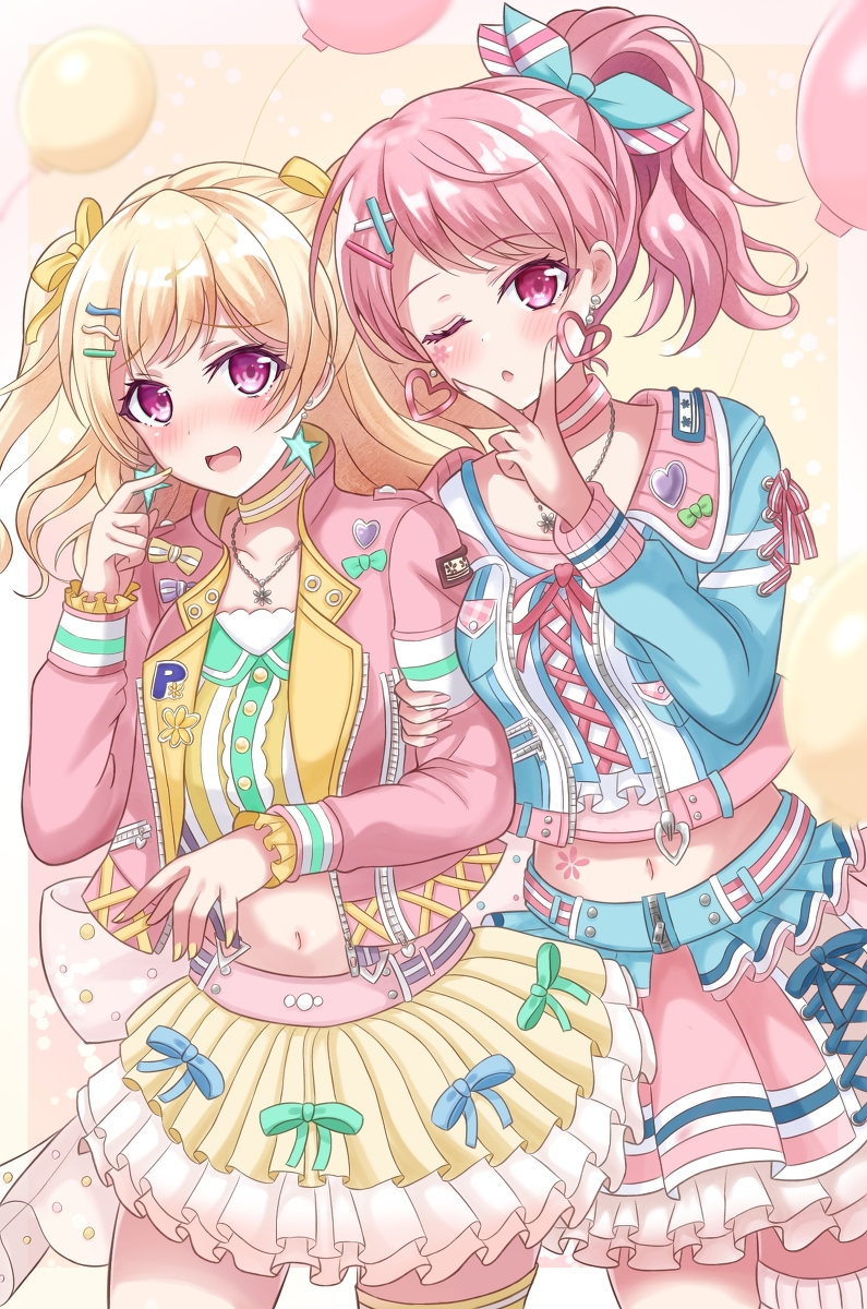 This is a pixiv picture whose title is あやちさ『ゆめゆめグラデーション』.