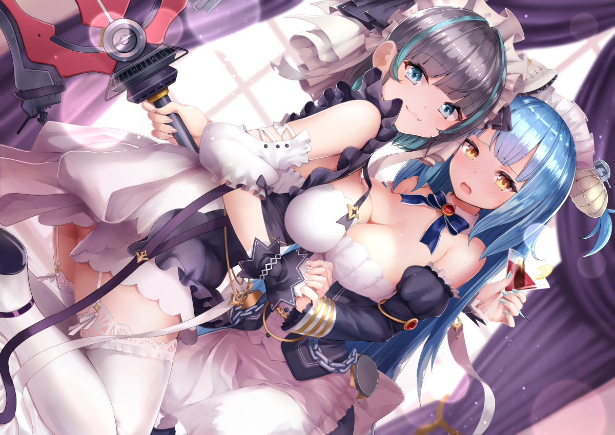 This is a pixiv picture whose title is 「やりすぎると引かれちゃうよ？」.