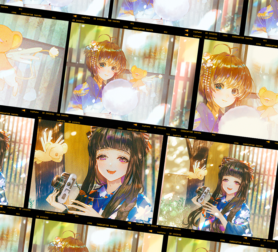 This is a pixiv picture whose title is 夏の思い出.