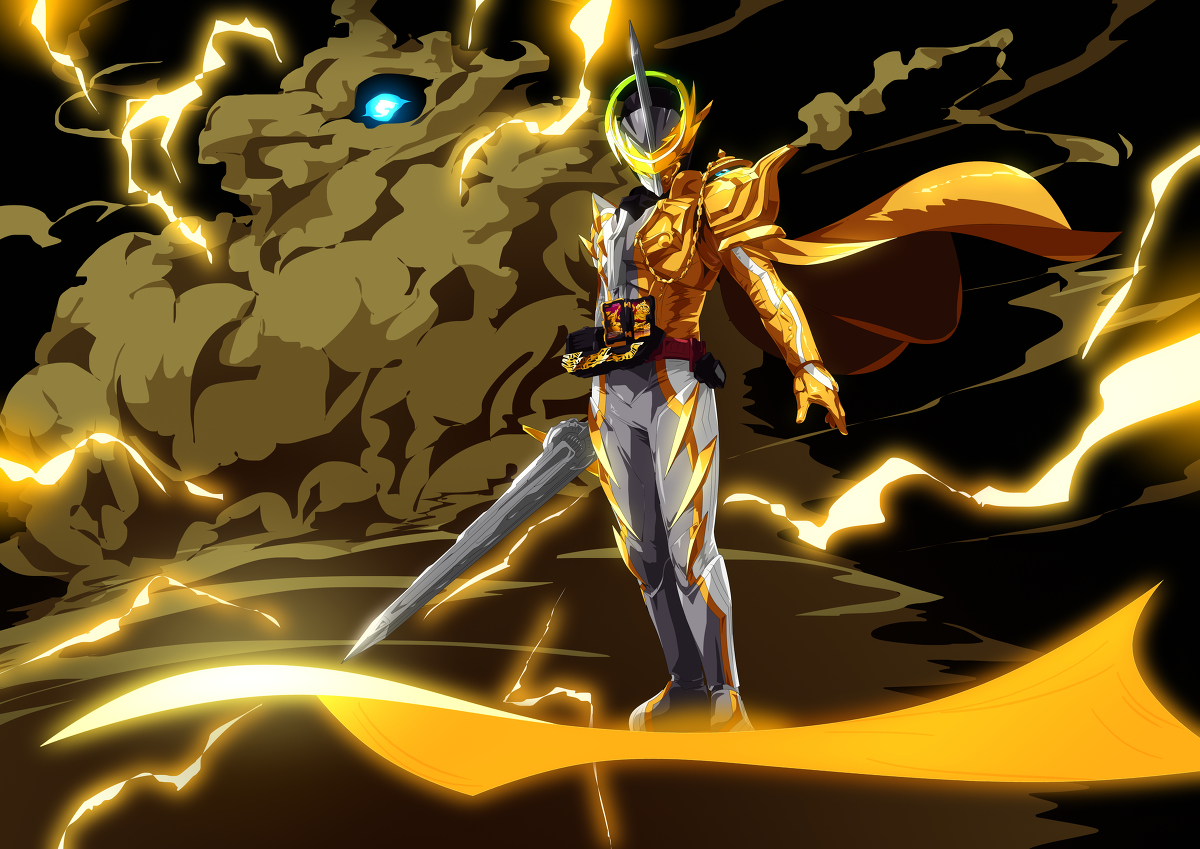 This is a pixiv picture whose title is 仮面ライダー エスパーダ.