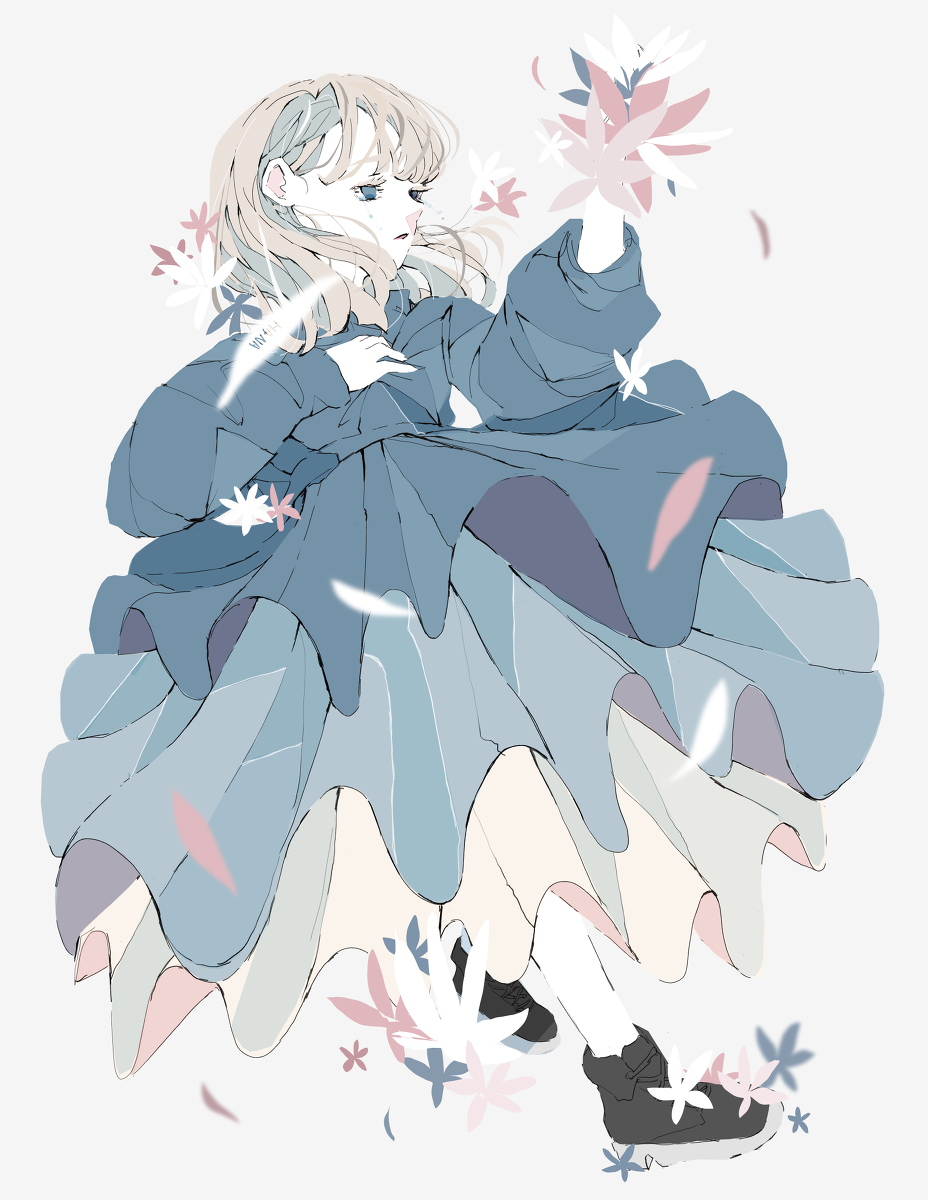 This is a pixiv picture whose title is もしも花になれたなら。.