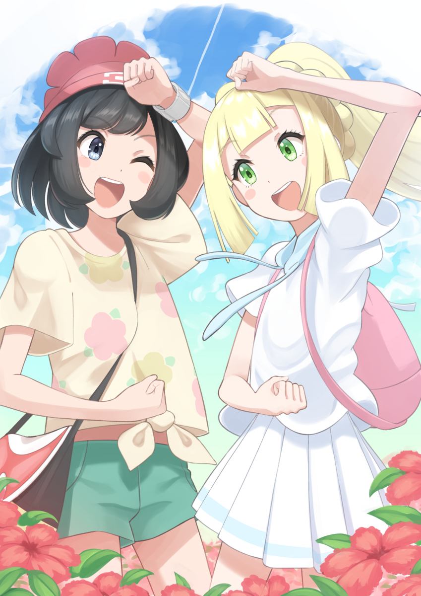 This is a pixiv picture whose title is ミヅリリ！！.