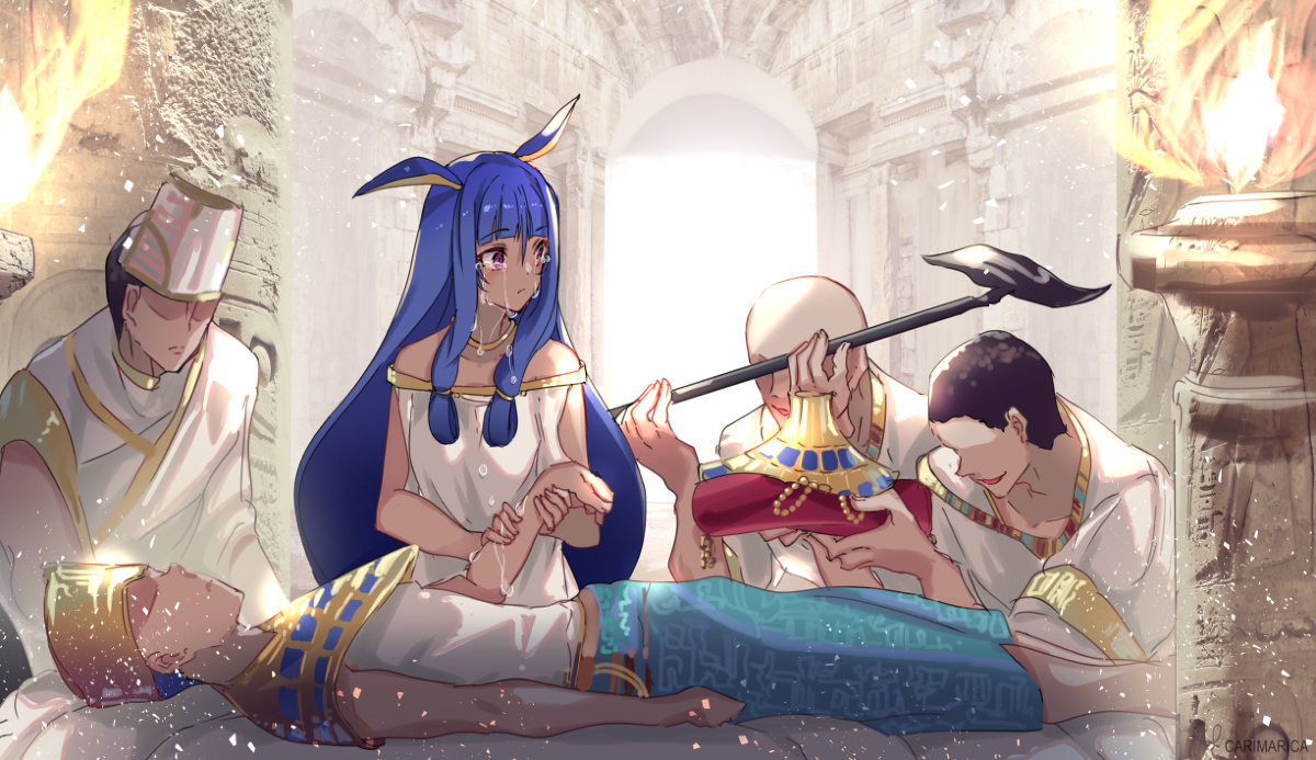 This is a pixiv picture whose title is The new Pharaoh.