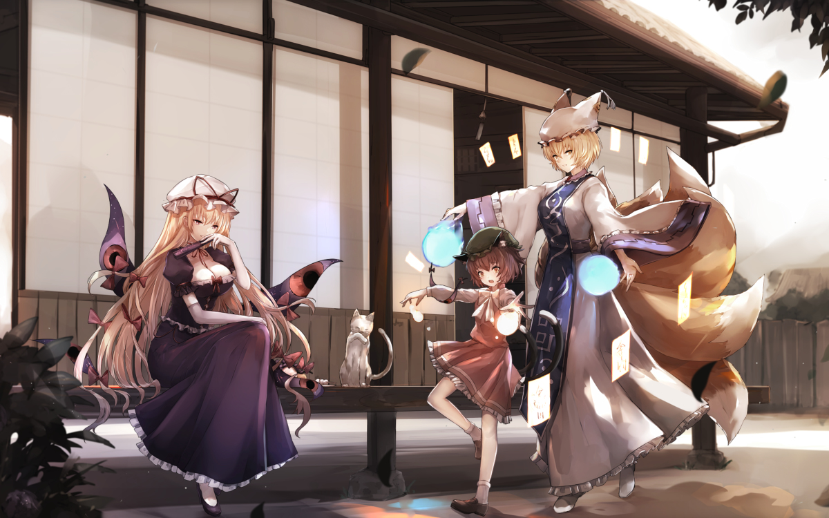 This is a pixiv picture whose title is 迷い家.