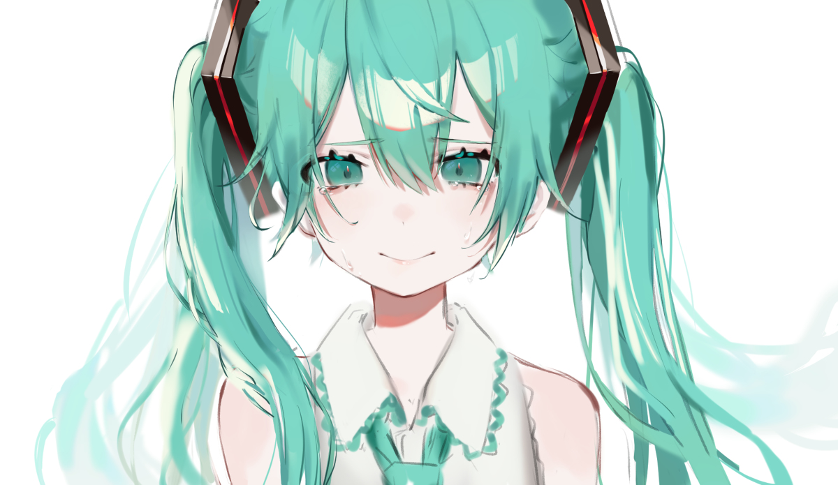 This is a pixiv picture whose title is ミク.