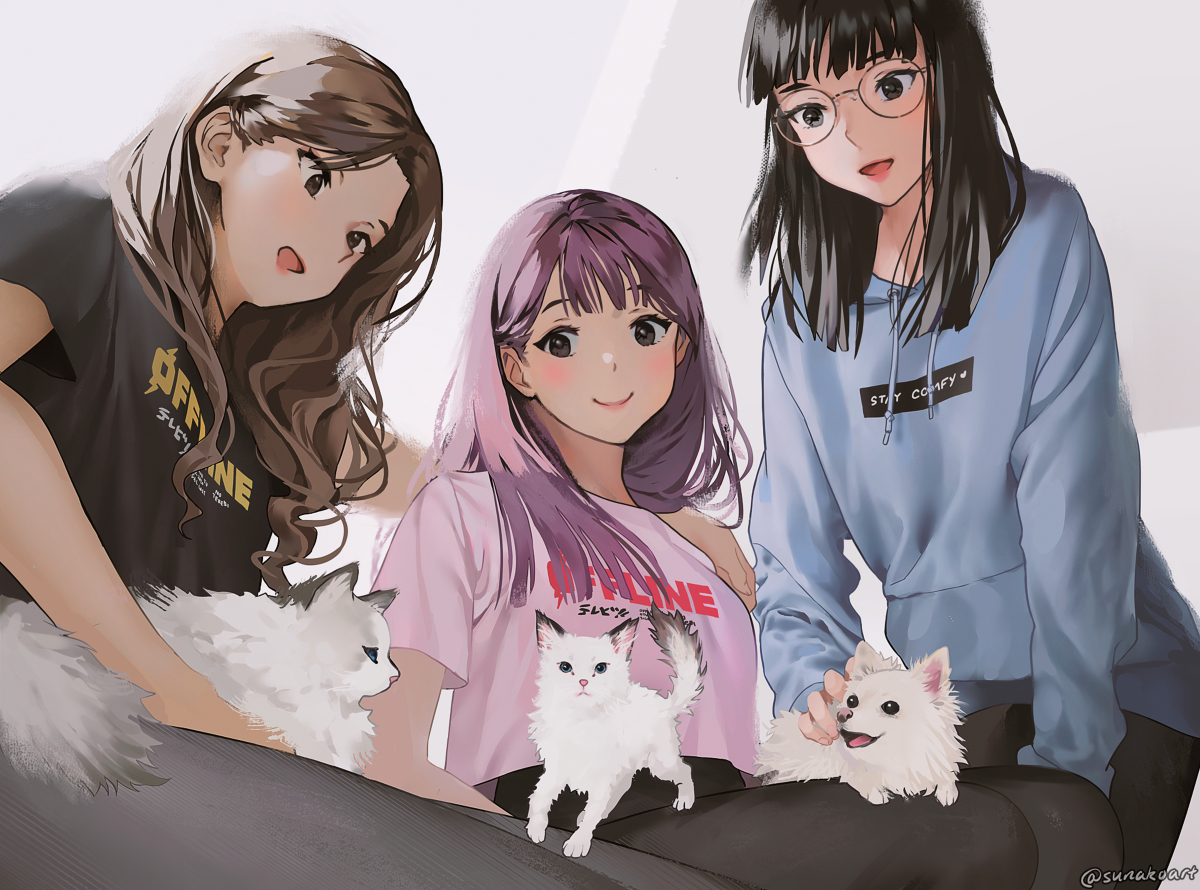 This is a pixiv picture whose title is OTV Girls.