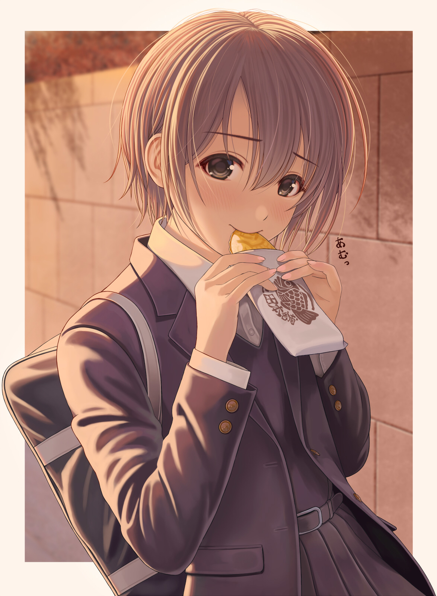 This is a pixiv picture whose title is 部活帰りの乙倉ちゃん.